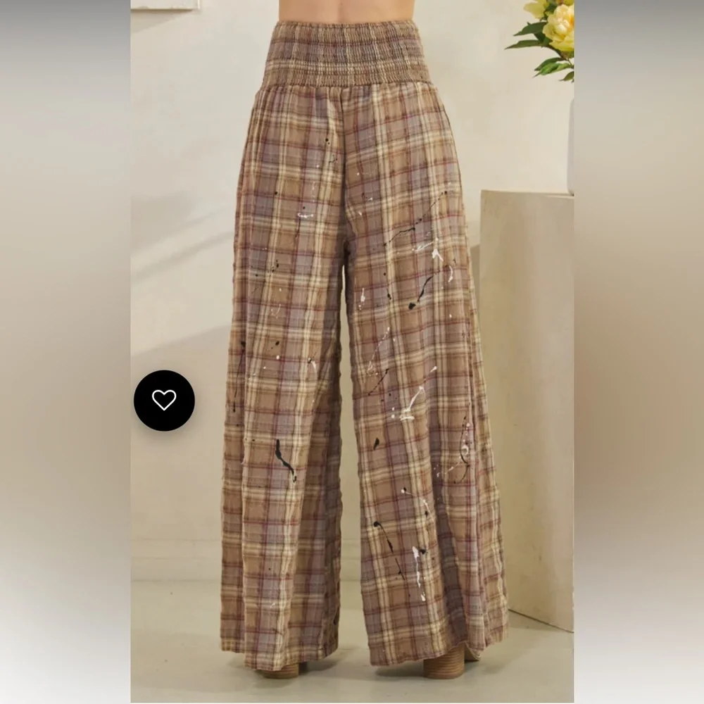 Oli & Hali Plaid Pants - Picture 4 of 6
